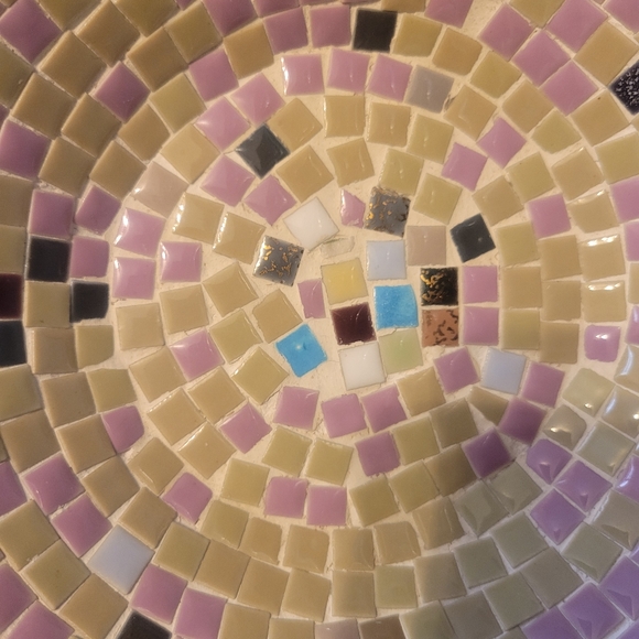 Mid Century Modern Tiled Bowl - Picture 4 of 8